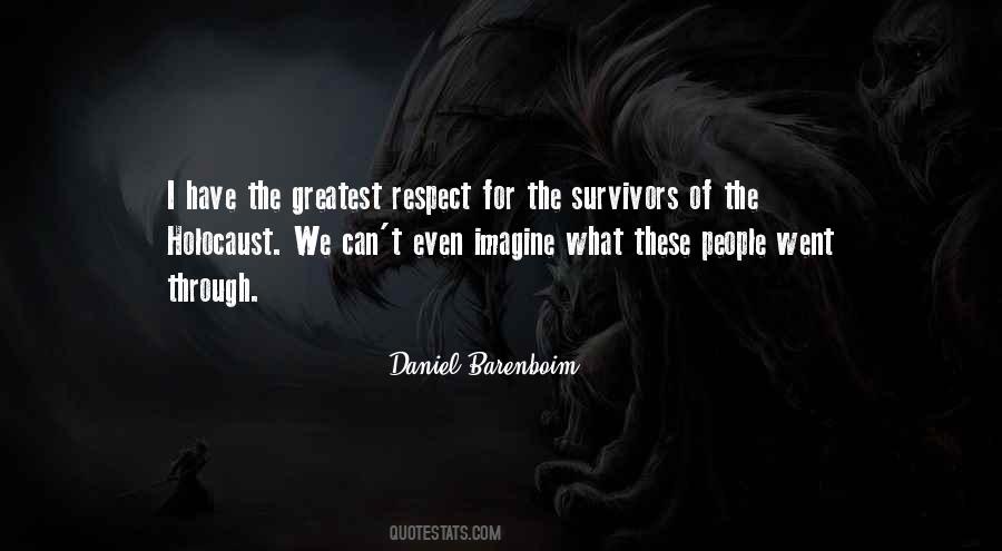 Quotes About Holocaust Survivors #592003