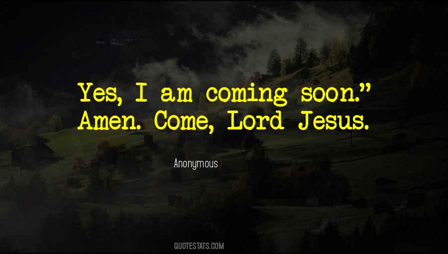 Jesus Amen Quotes #733448