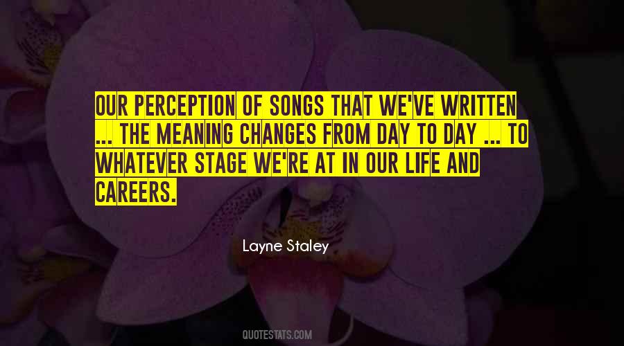 Perception Of Meaning Quotes #1785889