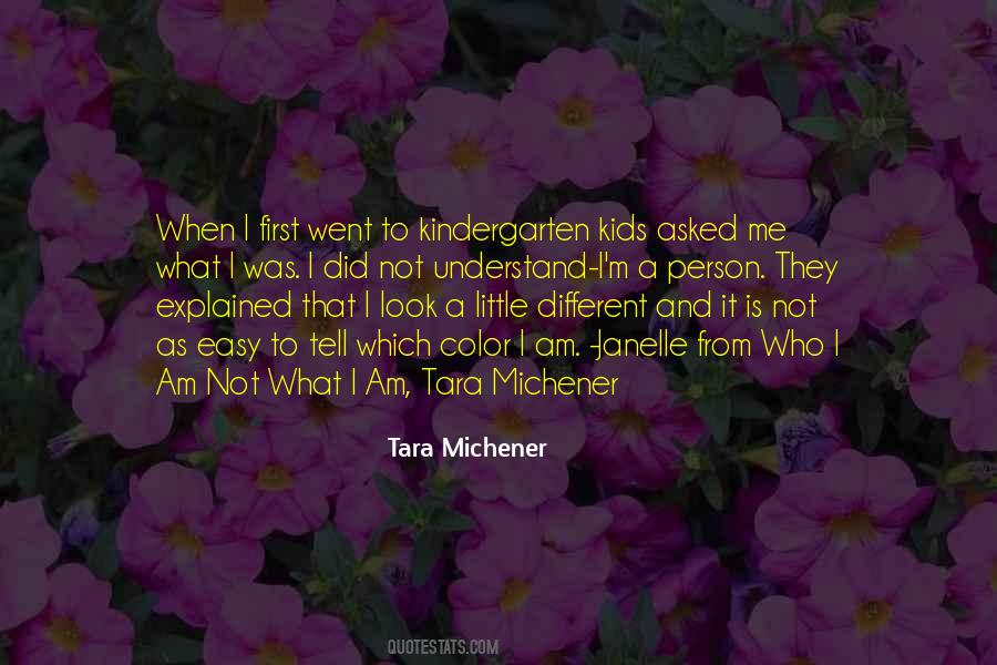 I Am Not Different Quotes #1294052