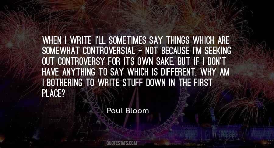 I Am Not Different Quotes #1641823