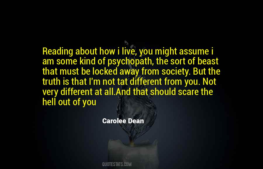 I Am Not Different Quotes #597958