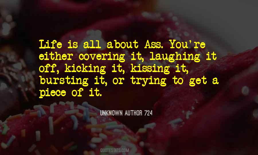 Kissing Life Quotes #40044
