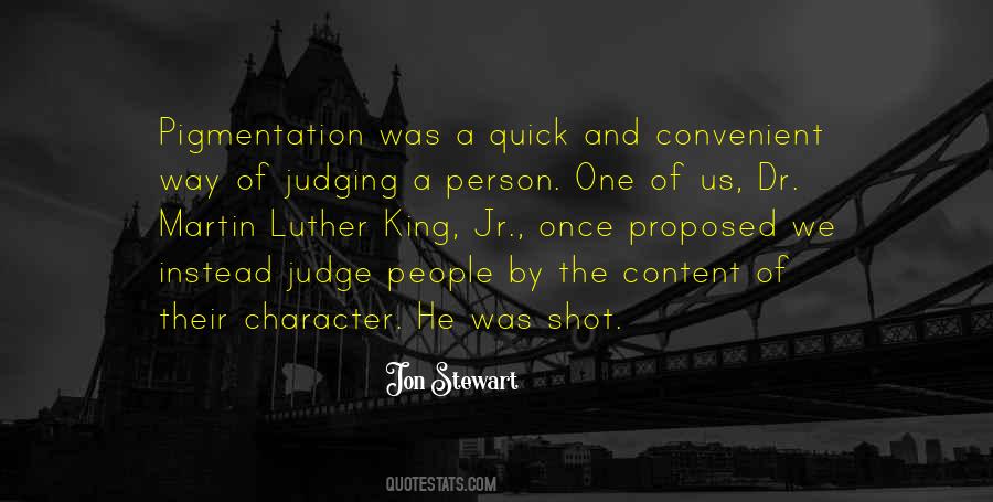 Too Quick To Judge Quotes #45052