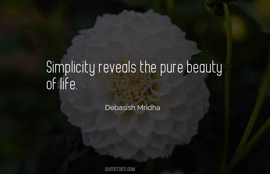 Quotes About The Beauty Of Simplicity #545821