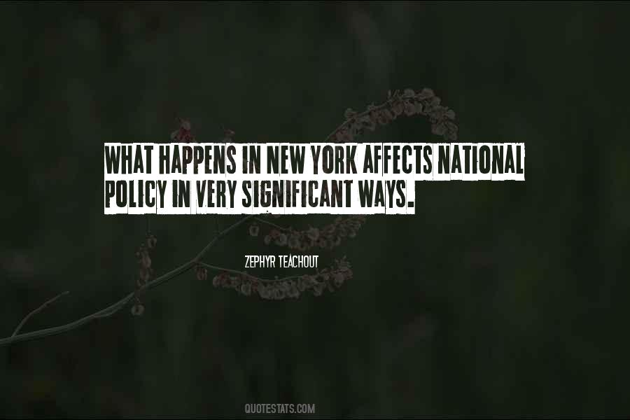New York New York Quotes #114949
