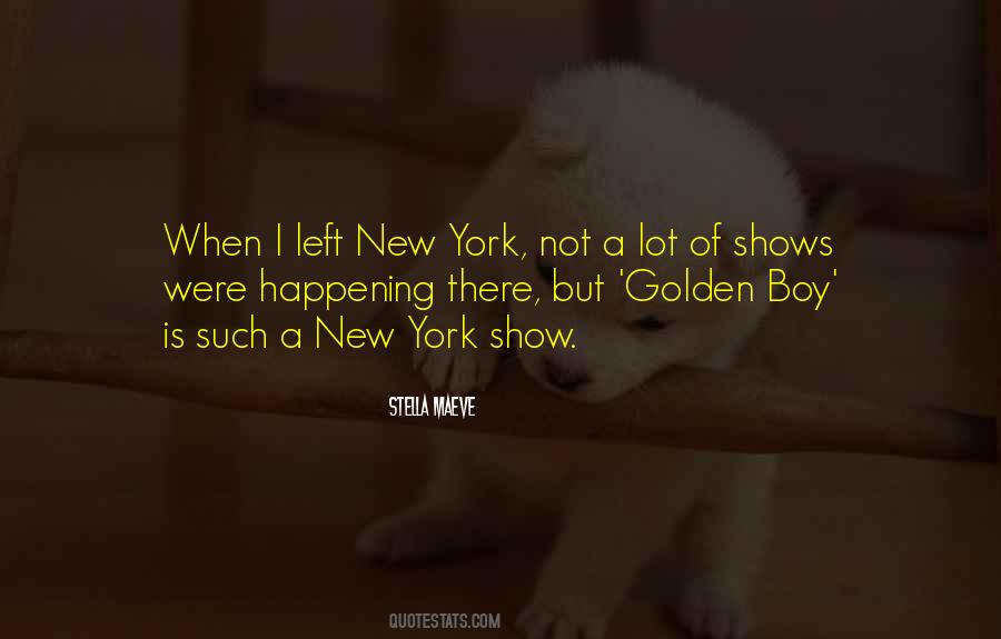 New York New York Quotes #37886