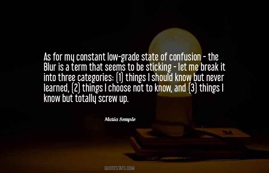 I Screw Up Quotes #103073