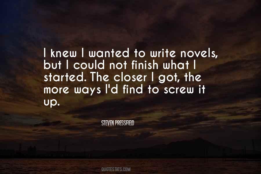 I Screw Up Quotes #157059