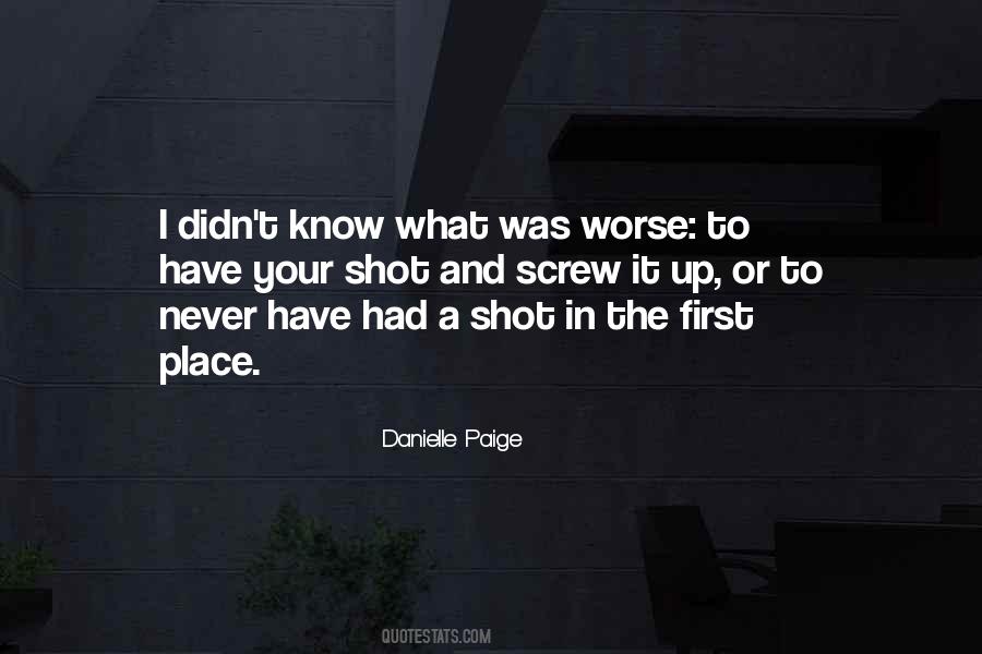 I Screw Up Quotes #485399