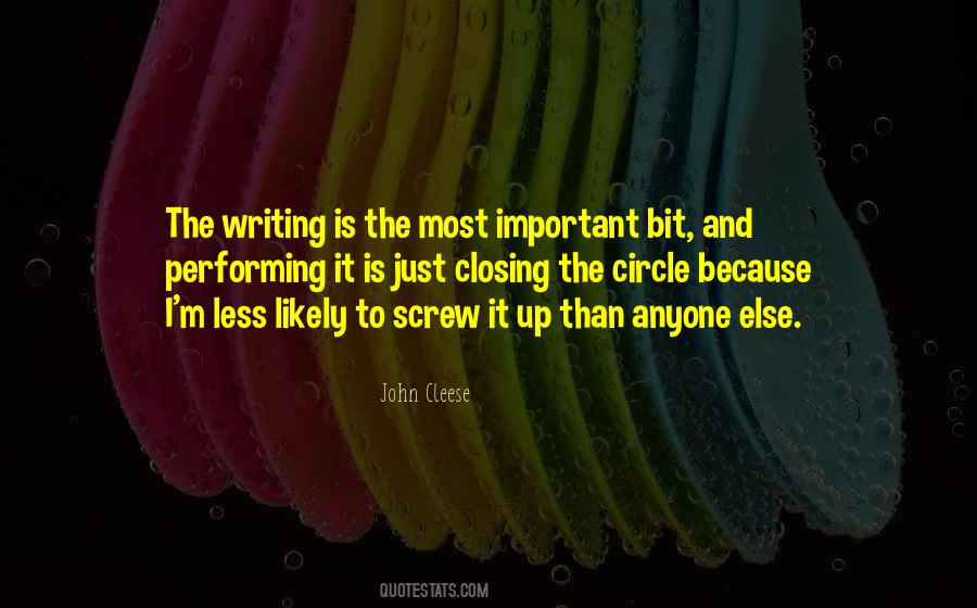 I Screw Up Quotes #648662