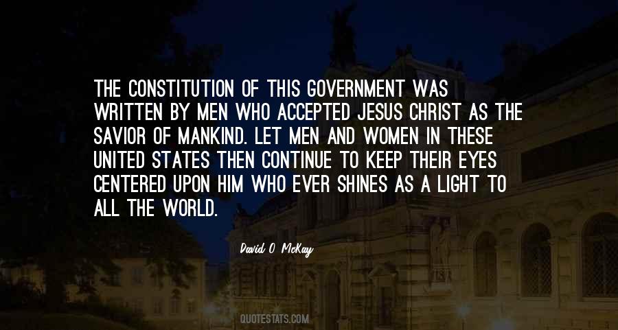 Jesus Government Quotes #1170101