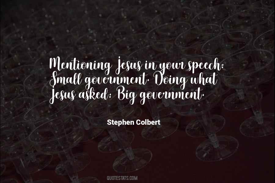 Jesus Government Quotes #1508141