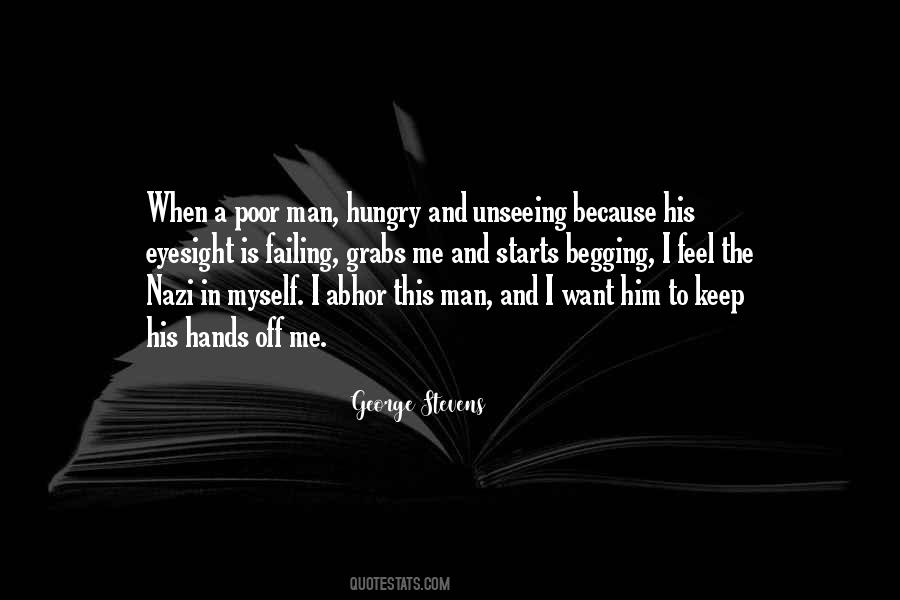 Quotes About A Hungry Man #1147706