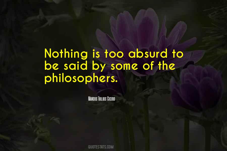 Quotes About The Philosophers #1570499