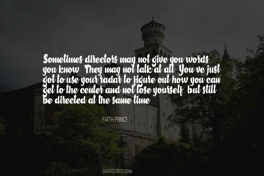 How You Talk To Yourself Quotes #1346248