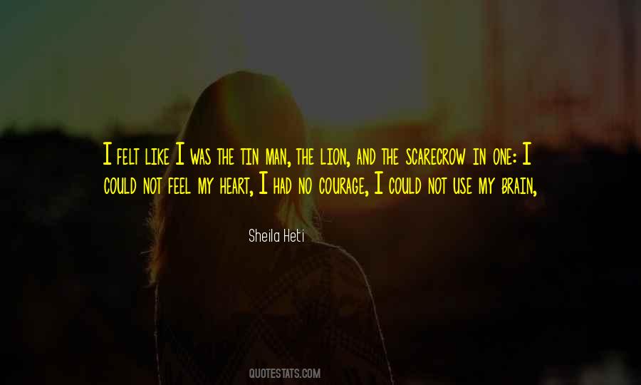 Courage Man Quotes #241483