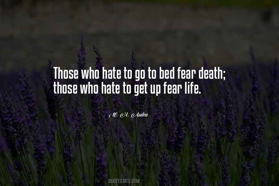 Fear Life Quotes #1176264