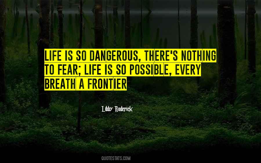 Fear Life Quotes #1454455