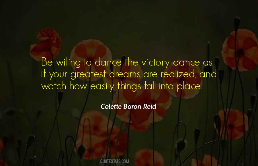 Quotes About Dreams And Dance #53096