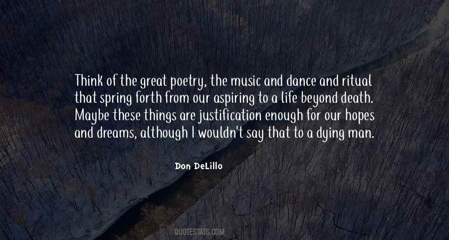 Quotes About Dreams And Dance #922885