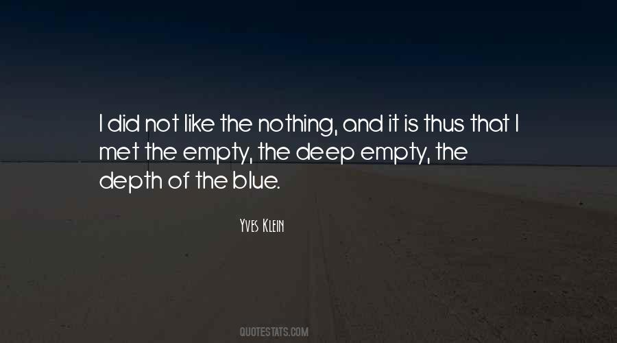 Deep Empty Quotes #78933
