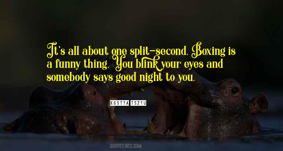 Good Night To You Quotes #1256972