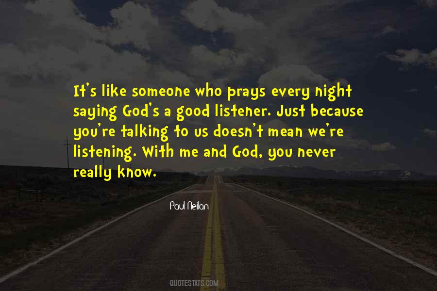 Good Night To You Quotes #278444