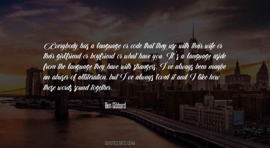 Wife Or Girlfriend Quotes #1800164