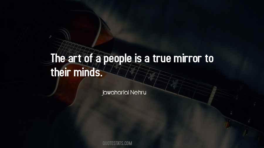 Art Is Not A Mirror Quotes #1784373