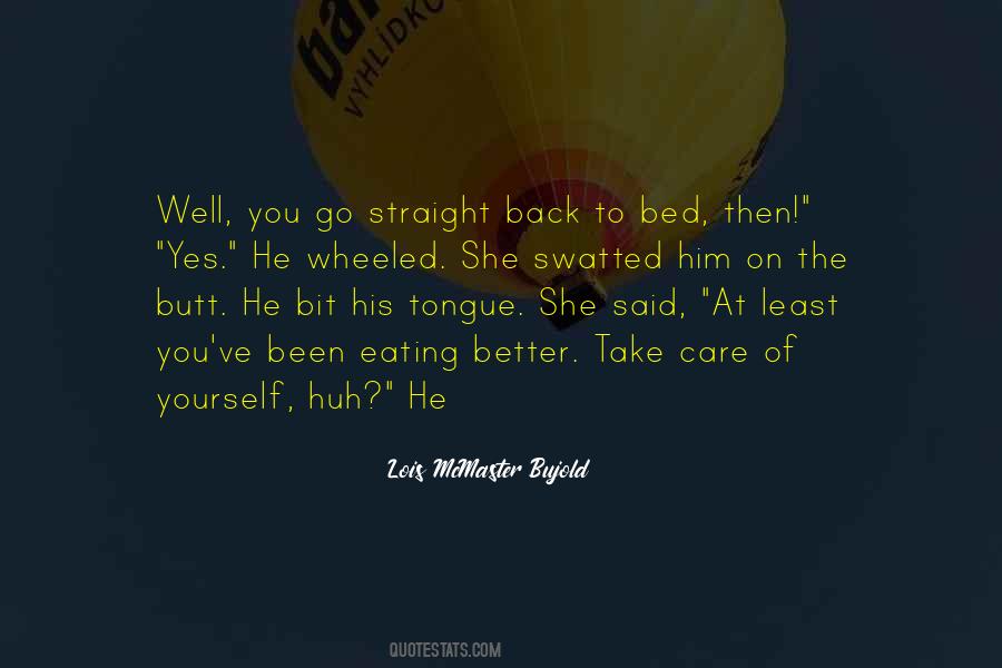 Straight Back Quotes #1787796