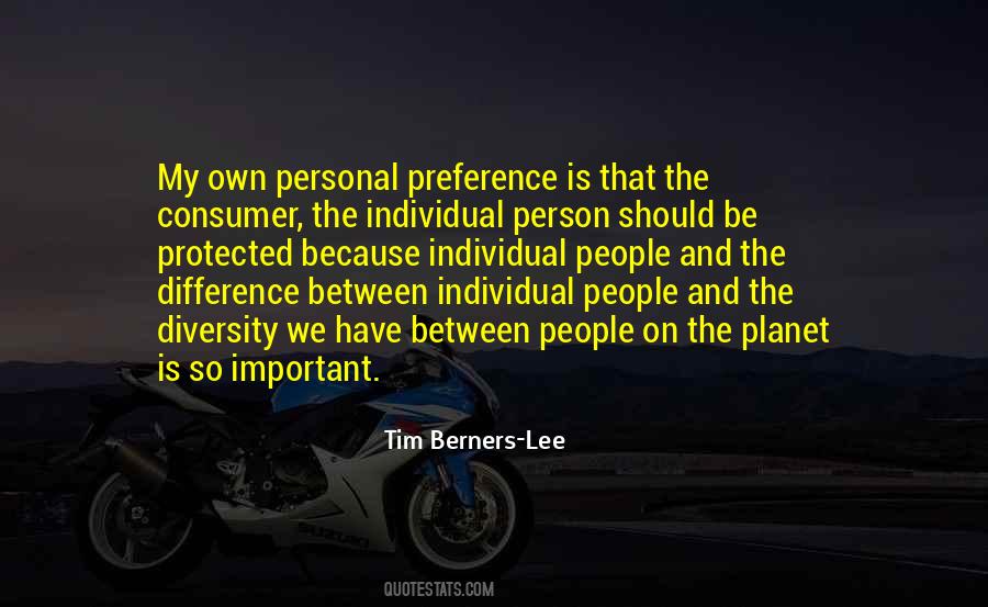 Quotes About The Individual Person #170779