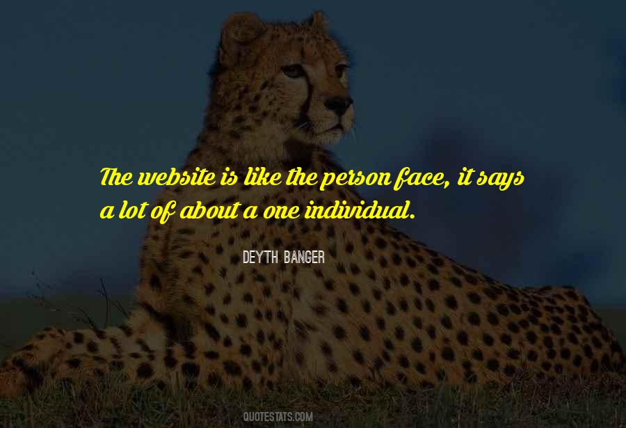 Quotes About The Individual Person #372823