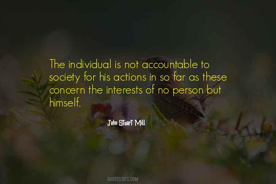 Quotes About The Individual Person #44147