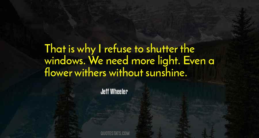 I Need Light Quotes #319078