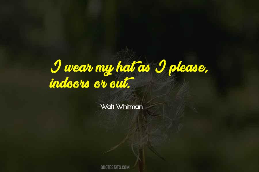My Hat Quotes #750842