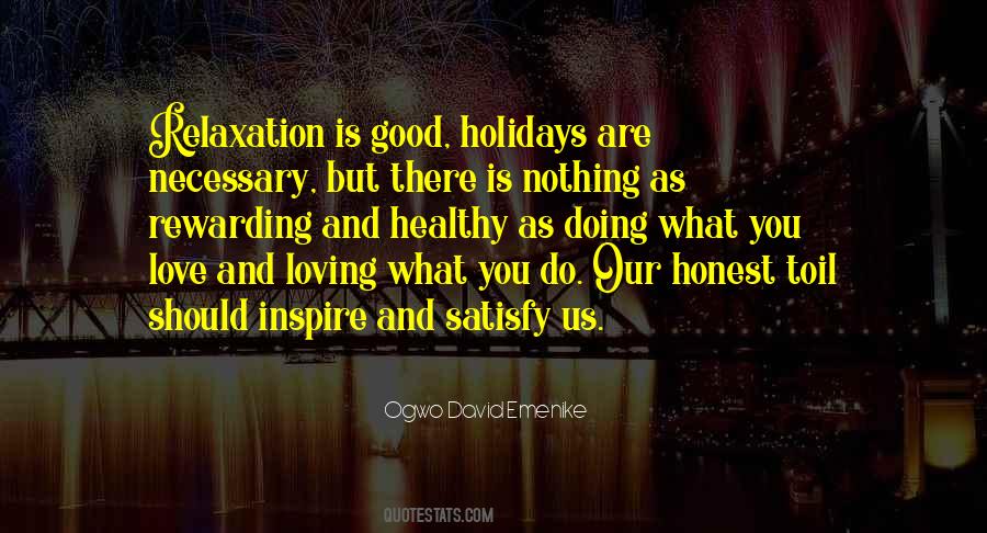 Quotes About Holidays And Work #386366