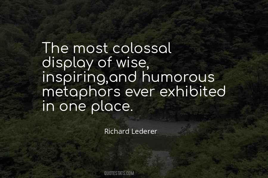 Metaphor In Quotes #407432