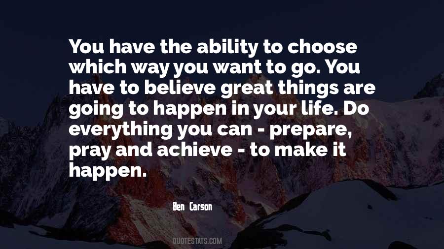 You Can Make It Happen Quotes #1645696