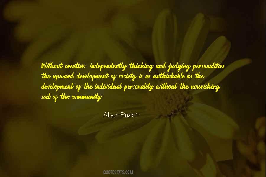 Quotes About The Individual And Society #721440
