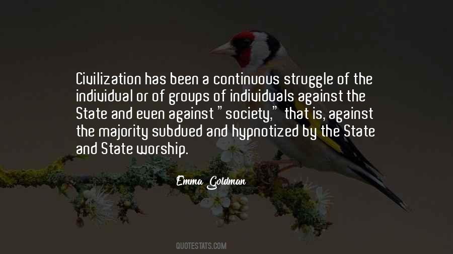 Quotes About The Individual And Society #746637