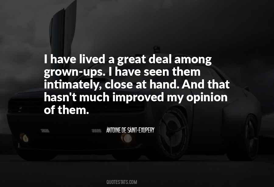 A Great Deal Quotes #1582040