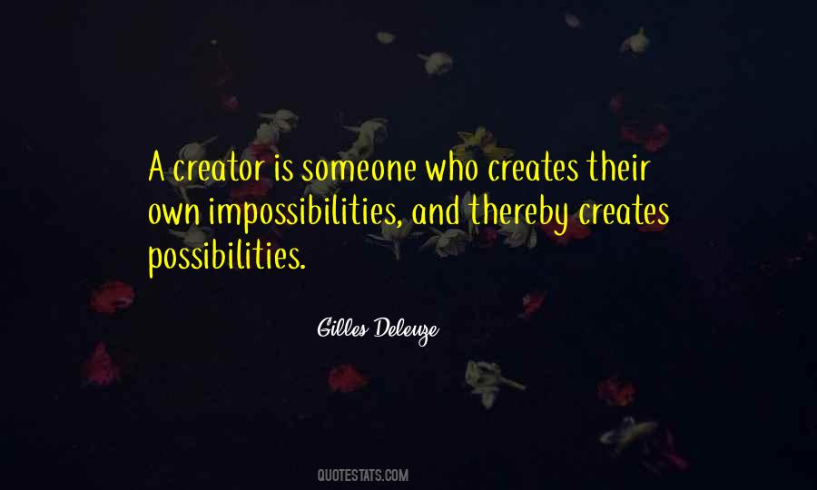 Quotes About A Creator #1424967