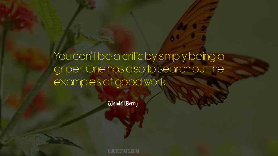 Be A Good Example Quotes #1110730