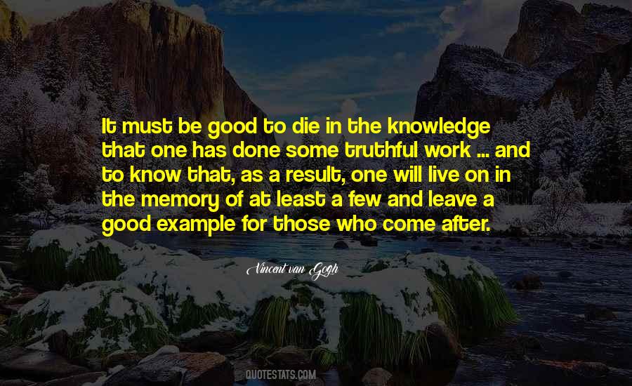 Be A Good Example Quotes #372152