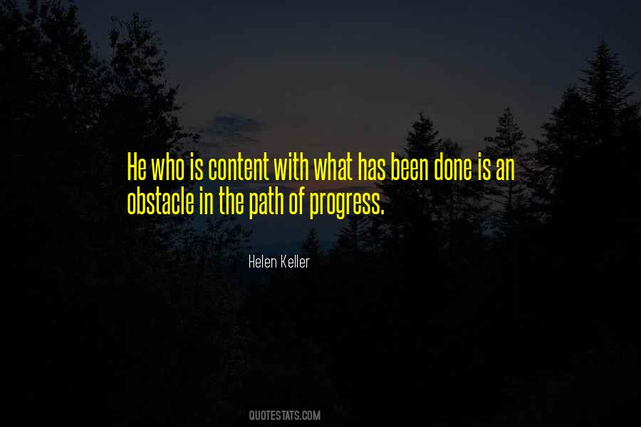 The Obstacle Is The Path Quotes #636434