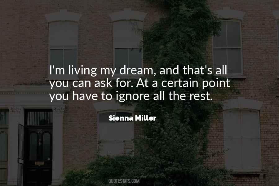 Living My Dream Quotes #1405600