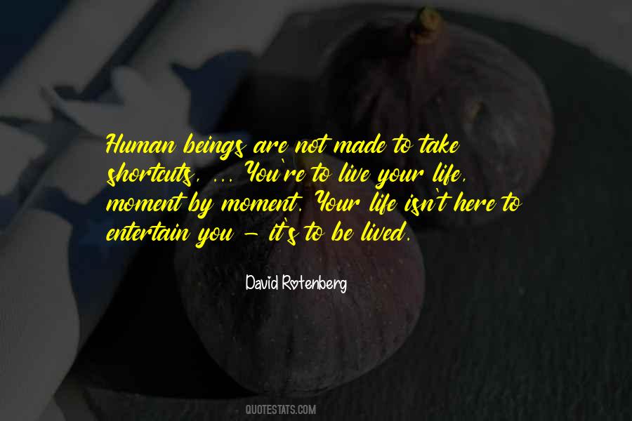 Take It Moment By Moment Quotes #1671549