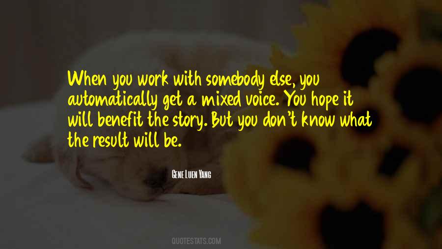 Be The Hope Quotes #143873