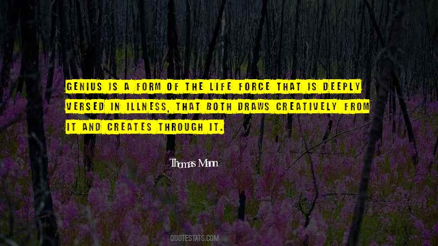 Quotes About The Life Force #1490636